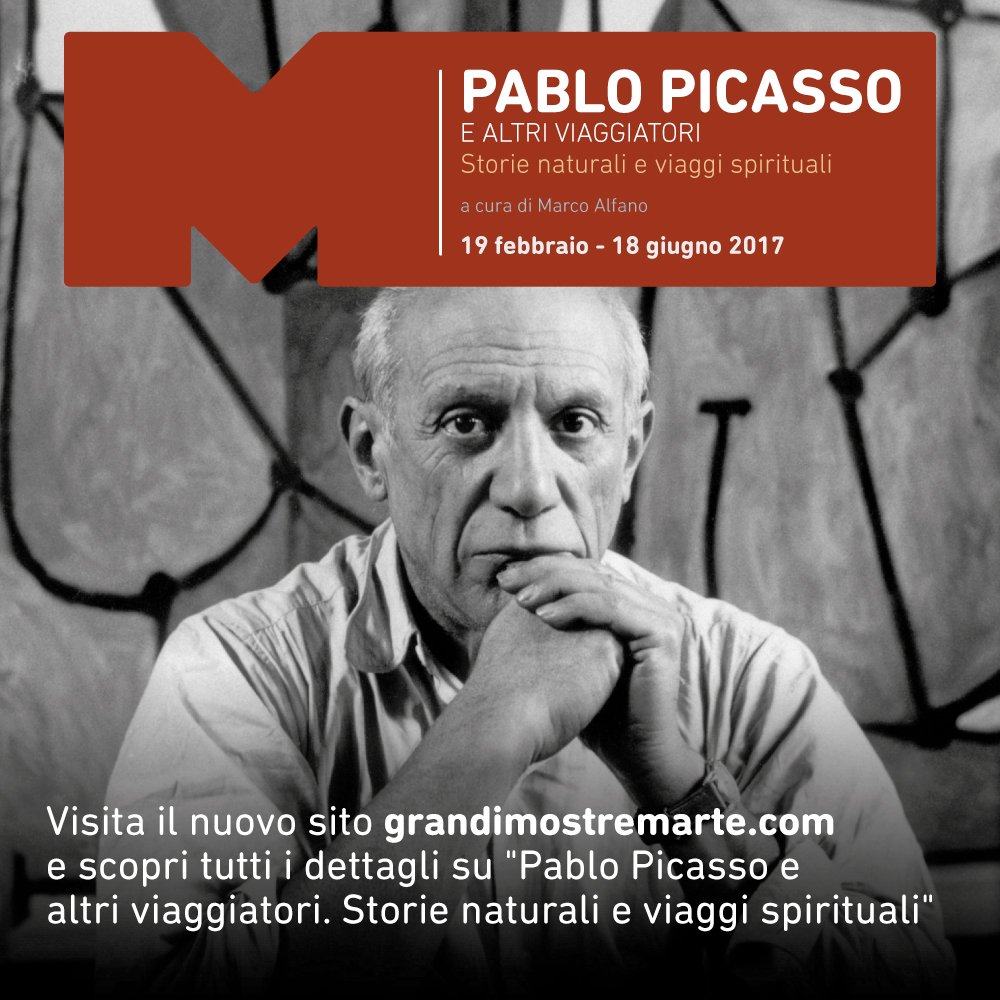 MARTEmediateca's tweet photo. Visita il sito https://t.co/bwccJlbVwF! E scopri tutti i dettagli su "Pablo #Picasso e altri viaggiatori" https://t.co/YWEJA1Ojzq