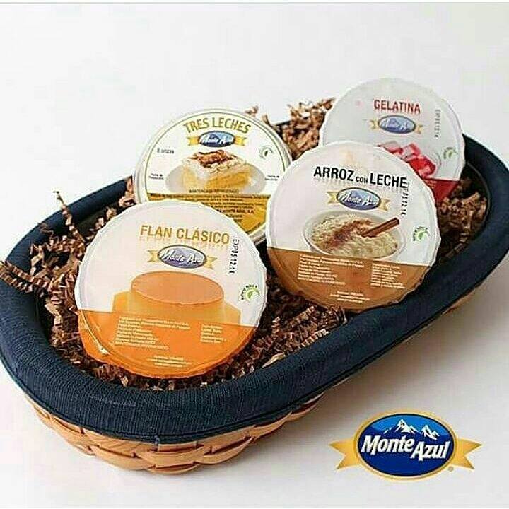 monteazulpty's tweet photo. ¿Cuál es tu favorito? #Flan #Gelatina #ArrozConLeche #TresLeches ! Postres #MonteAzul #CalidadQueSeDistingue #FelizViernes https://t.co/M5rqXetPku