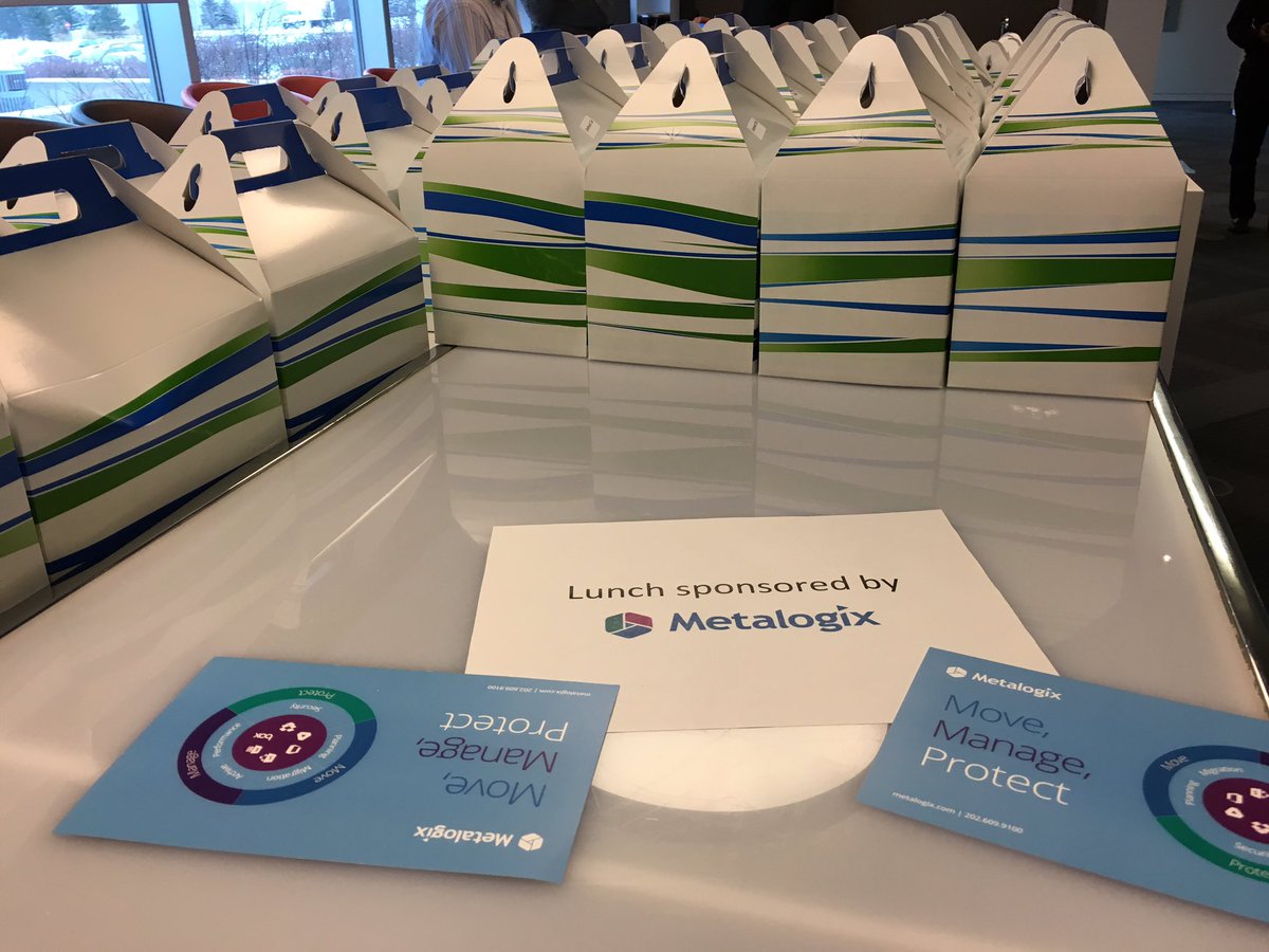 mikemaadarani's tweet photo. Thank you @metalogix for sponsoring the #aoscanadiantour lunch https://t.co/BlueWVHOMJ