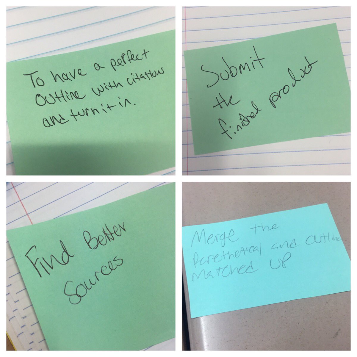 sistasusan's tweet photo. Weekend goal setting @ClearSpringsHS #ccisdela #whatsenioritis? https://t.co/17q1W0gLjp