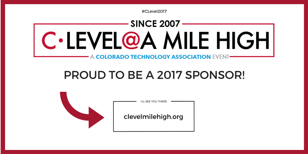 C-Level @ A Mile High is our largest yearly fundraiser! Thank you <a href="/EagleCrk/">Eagle Creek, an Atos Company</a> for supporting the CO tech community! bit.ly/2kjqLB5