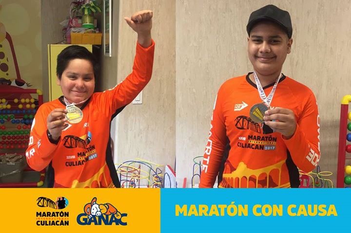 MaratonCln's tweet photo. Somos un #MaratónDiferente un #MaratónConCausa y la causa son ellos nuestros niños y joven de Ganac IAP 

"Corremos para ganar su batalla". https://t.co/e3lldr50Ns