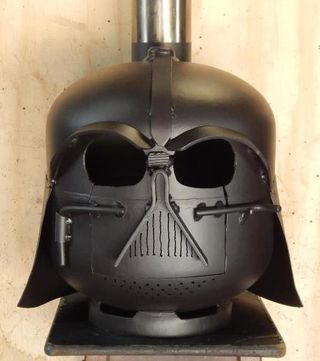 bvplmakers's tweet photo. This is WAY beyond our skill level, but we love this DIY Darth Vader wood burning stove. May the 4th be with you! https://t.co/1kXh3LvURq https://t.co/nq6pfTK1U3