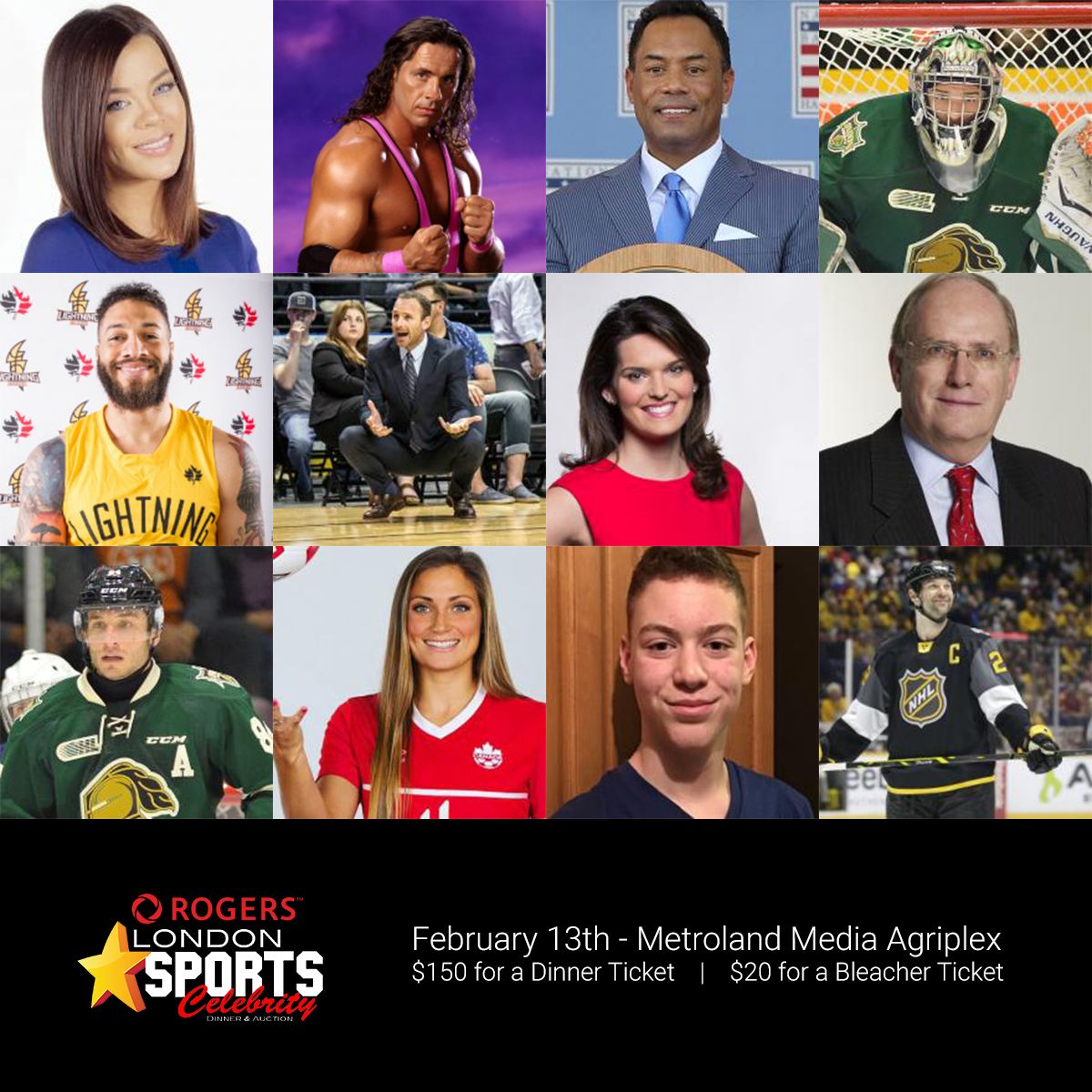 WesternFair's tweet photo. Only a few days until @LdnSportsDinner ft local, regional and national sports stars! Get your tickets now: https://t.co/MVJ07mgZMU https://t.co/qKDNgg8rzL