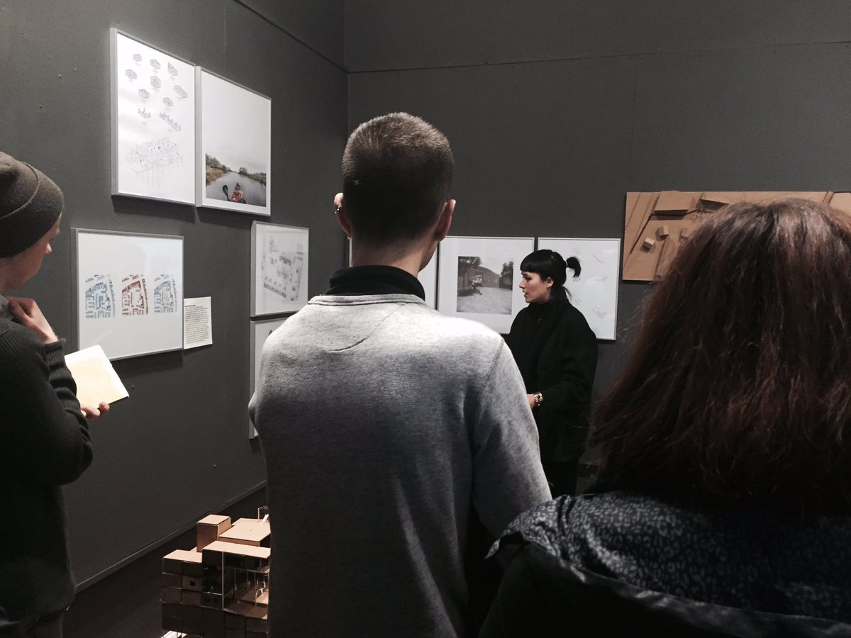 laurencelord's tweet photo. #outpostoffice presenting their work to @Phizzfest today in @UCD_MArch https://t.co/wab0pfZNgN