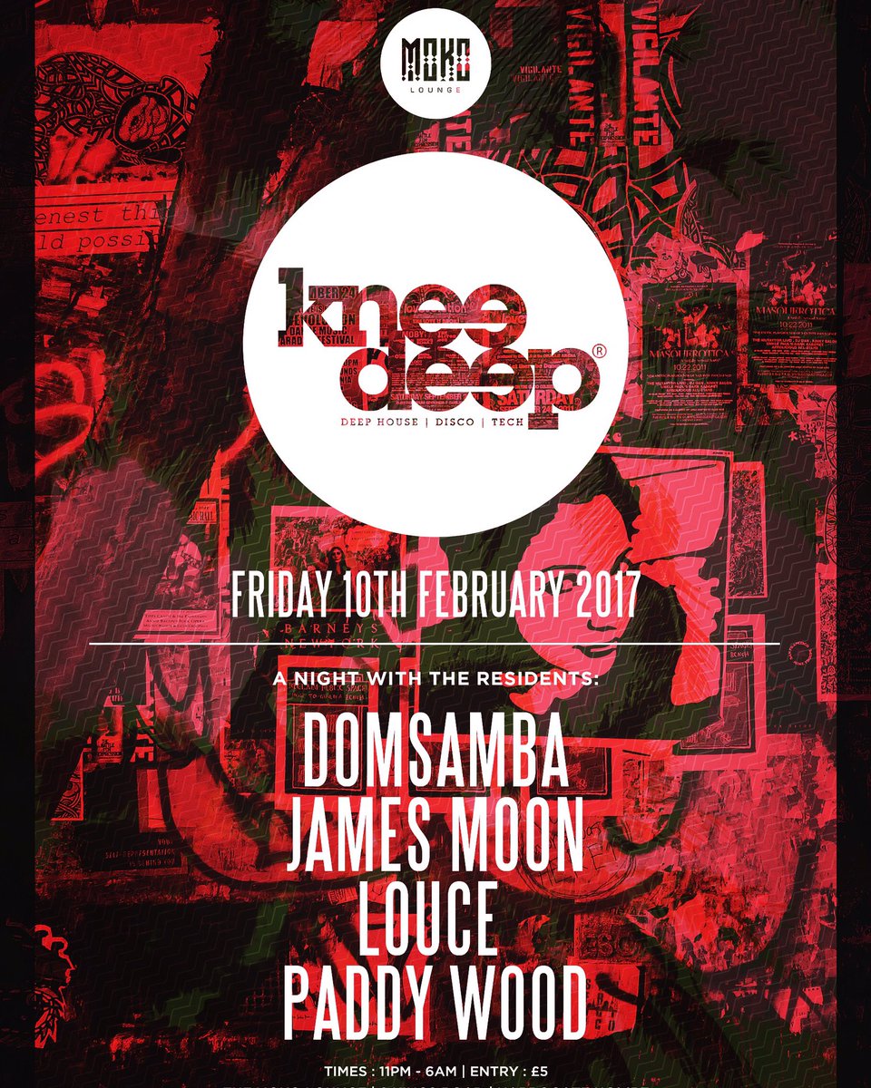 DJJamesMoon's tweet photo. Knee Deep | TONIGHT | Moko 🙌🏻 https://t.co/cVa3DjSkUH