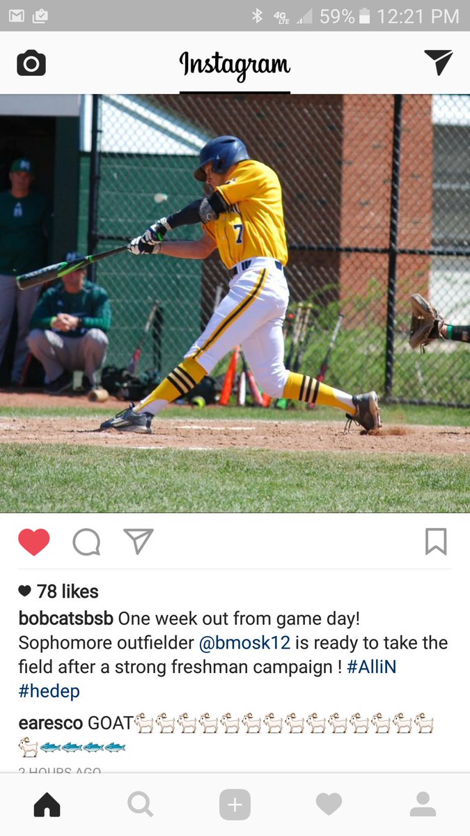 moskey5's tweet photo. 7 more days!!!! #GOQUBobcats #GoBMosk ##ODUTexasSanAntonio 😎😎😎😎😎⚾⚾⚾⚾⚾⚾💙💙💙💙 https://t.co/QlN8JmuWVi