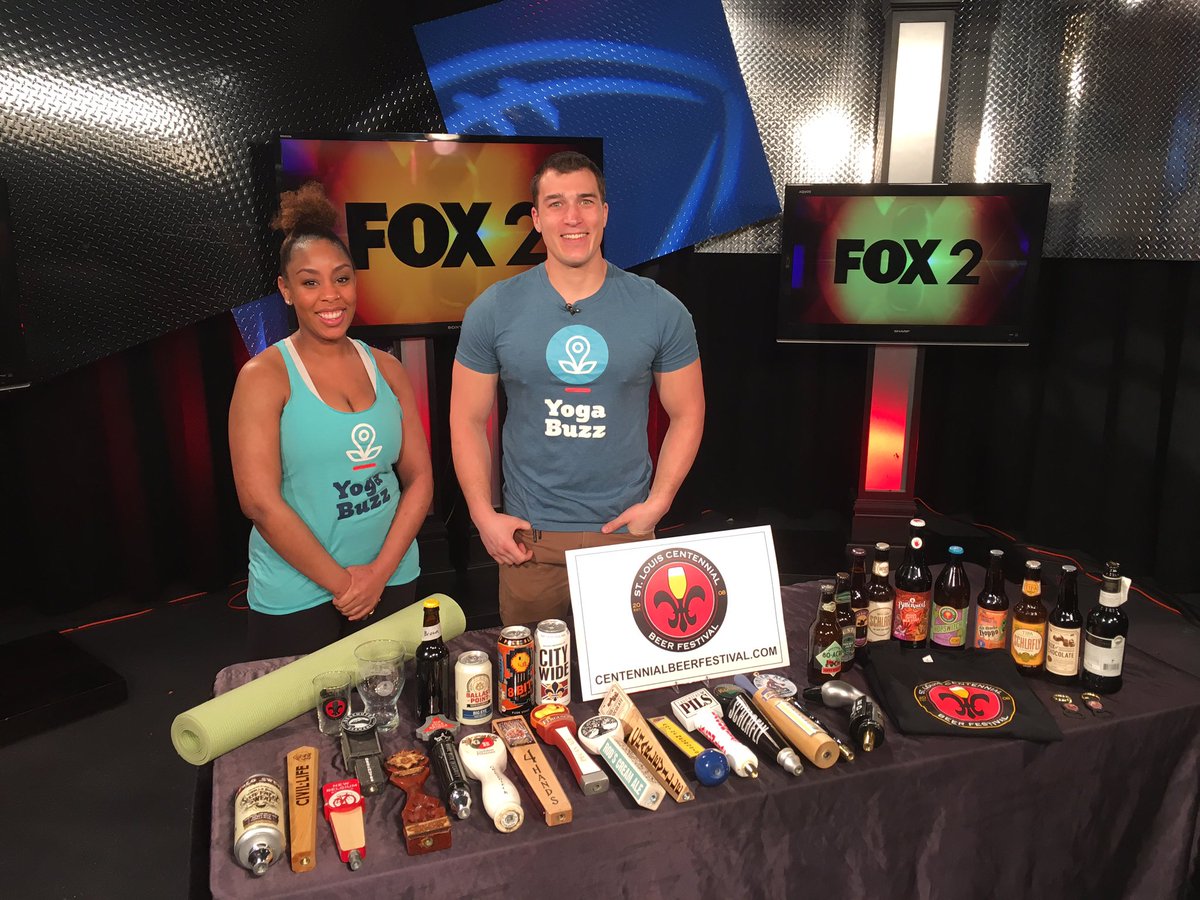 Tune into <a href="/FOX2now/">FOX2now</a> at 11:30am and <a href="/KPLR11/">KPLR11</a> at noon to learn more about our upcoming <a href="/CentBeerFestSTL/">CentennialBeerFest</a> event. yogabuzz.org