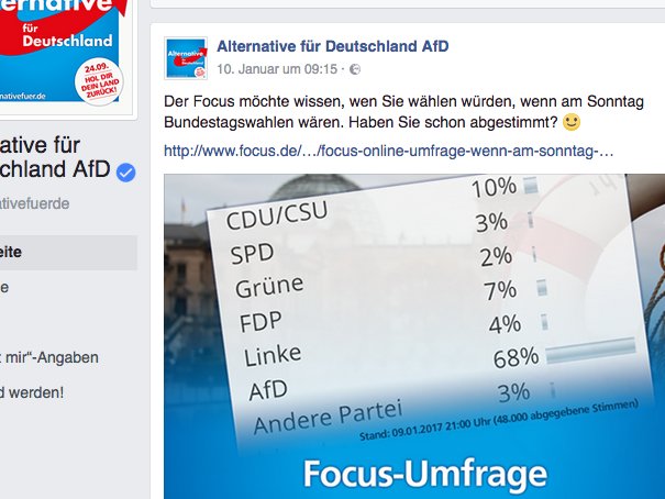 Laura_in_Joy's tweet photo. @Laura_in_Joy Vergleich Focus. Zuerst liegt AfD weit vorne, dann schaltet CDU Bots ein &amp; vergisst diese abzustellen https://t.co/Jpn170nggj https://t.co/IsSpWN4R6S