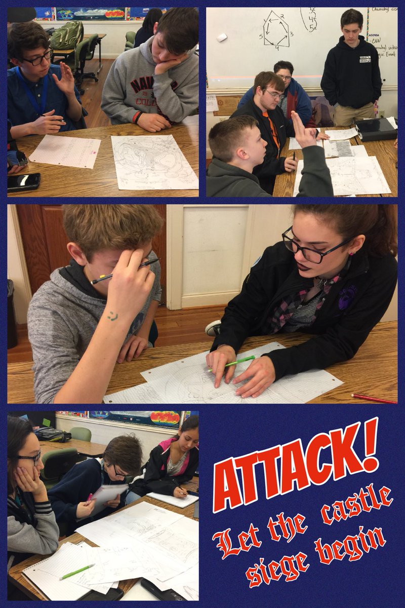 Jenn_Hamby's tweet photo. My Ss are attacking other classroom castles in a "month long" siege - History✔️ Engineering✔️ Writing✔️ Math✔️ Science✔️ Fun✔️ #GlobalHS https://t.co/S0KdImnPvb