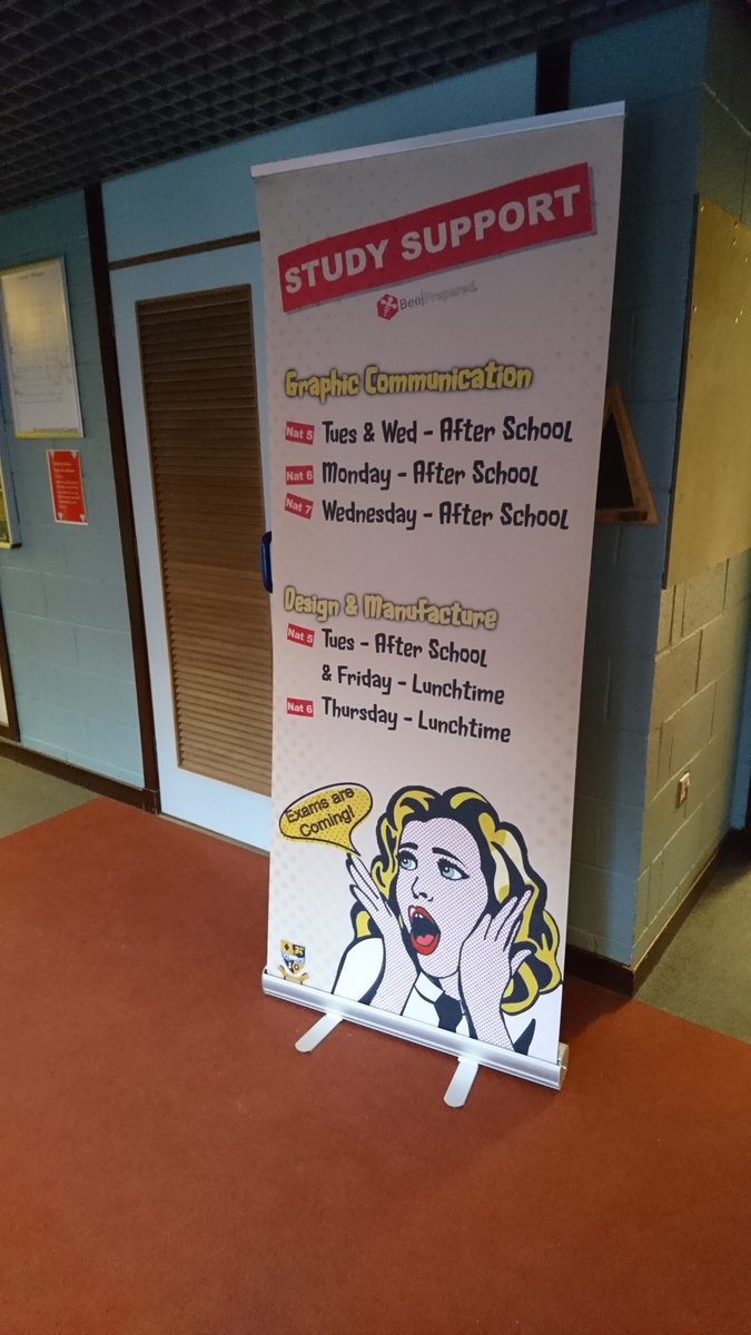 SMacGregor2's tweet image. Graph Comm and D&amp;amp;M study support! Definitely can't miss our new display! #BeePrepared #StudySupport