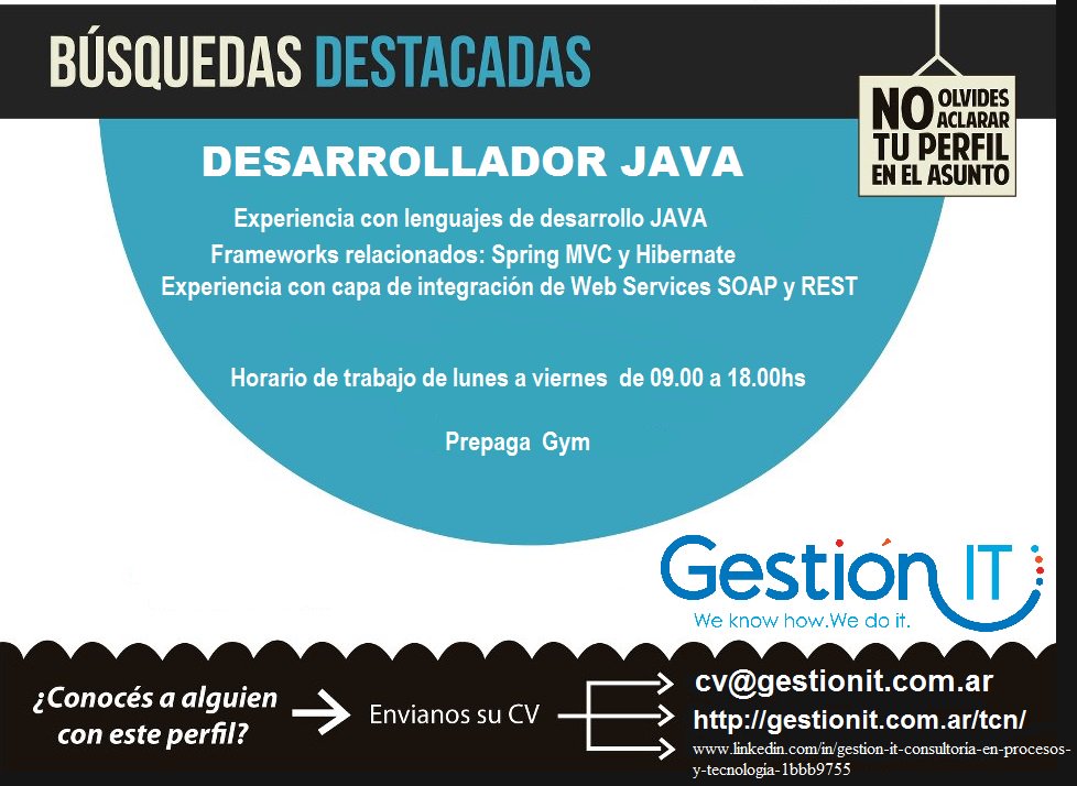 GESTION_IT's tweet photo. cv@gestionit.com.ar https://t.co/UagdUQ7ZL7