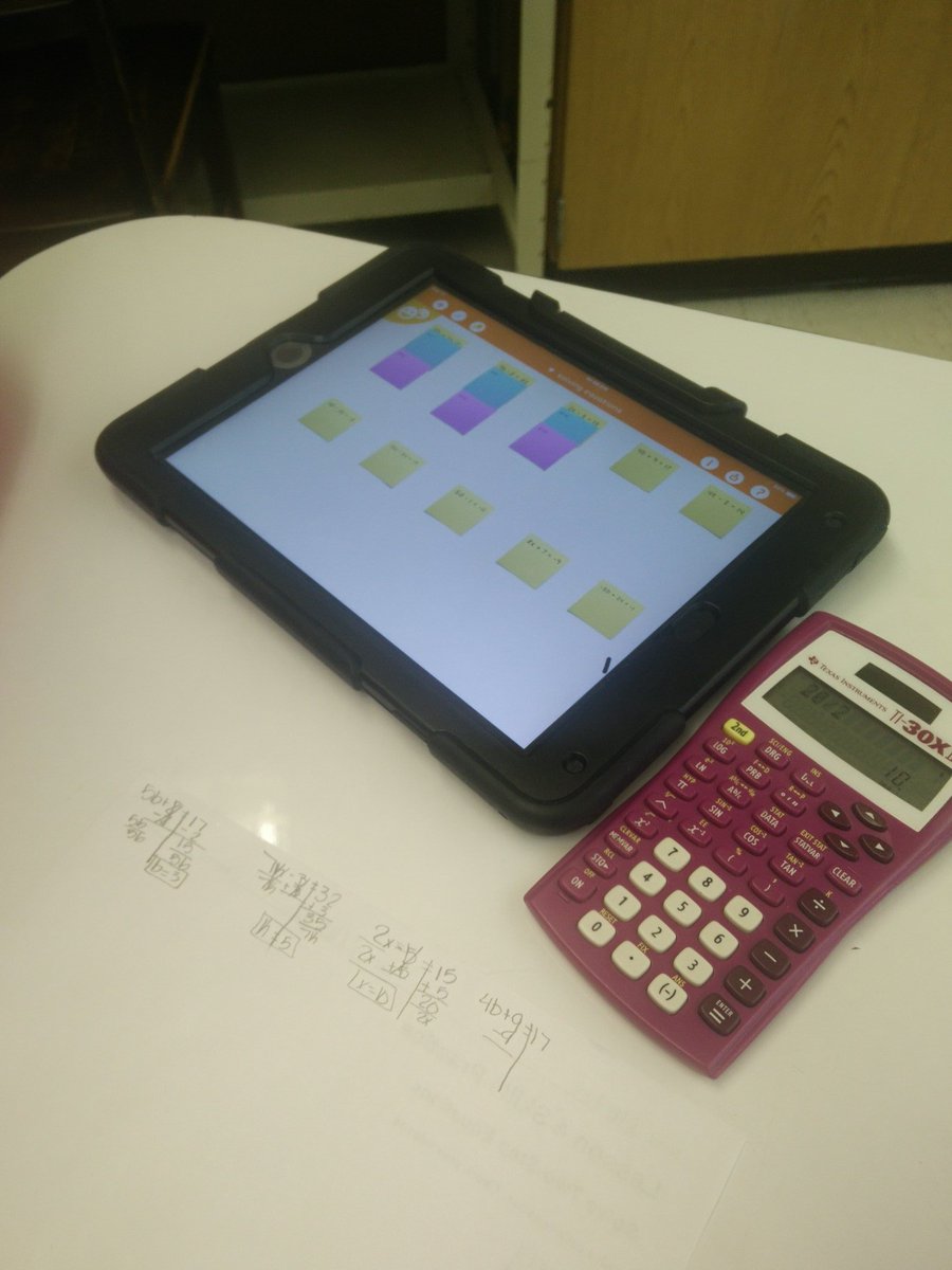 dona_barnhill's tweet photo. Ss collaborating across math room with iBrainstorm in @TMS_Cook. Great tool, amazing lesson. @TMS_Trojans #r3tech https://t.co/BaOPZ3HmOE