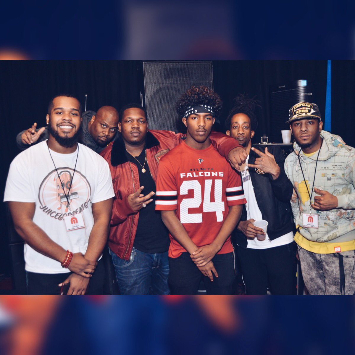 JuiceGod's tweet photo. The new Dream Team ๐ช๐พ๐ค @1000ways2grind @unopaydro @bennio.life @joemclaren1 @mstudioatl .
. #mstudioatl https://t.co/Z9FCiUYCdN https://t.co/g2XzWBmXZ2