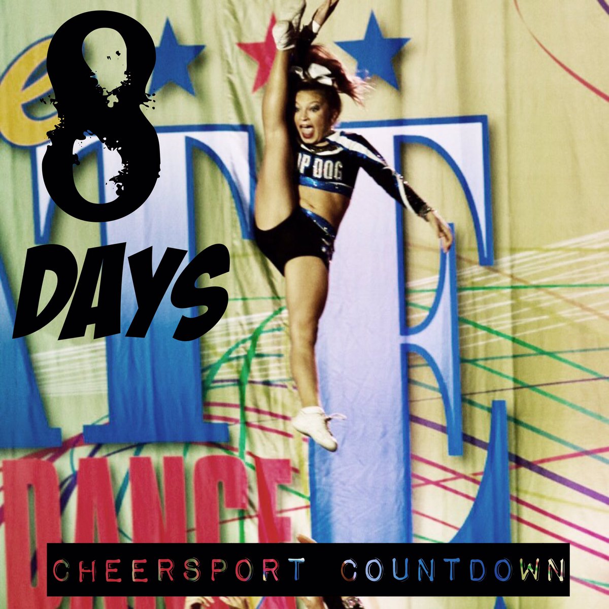 Our countdown continues! 8️⃣ more days! 💙