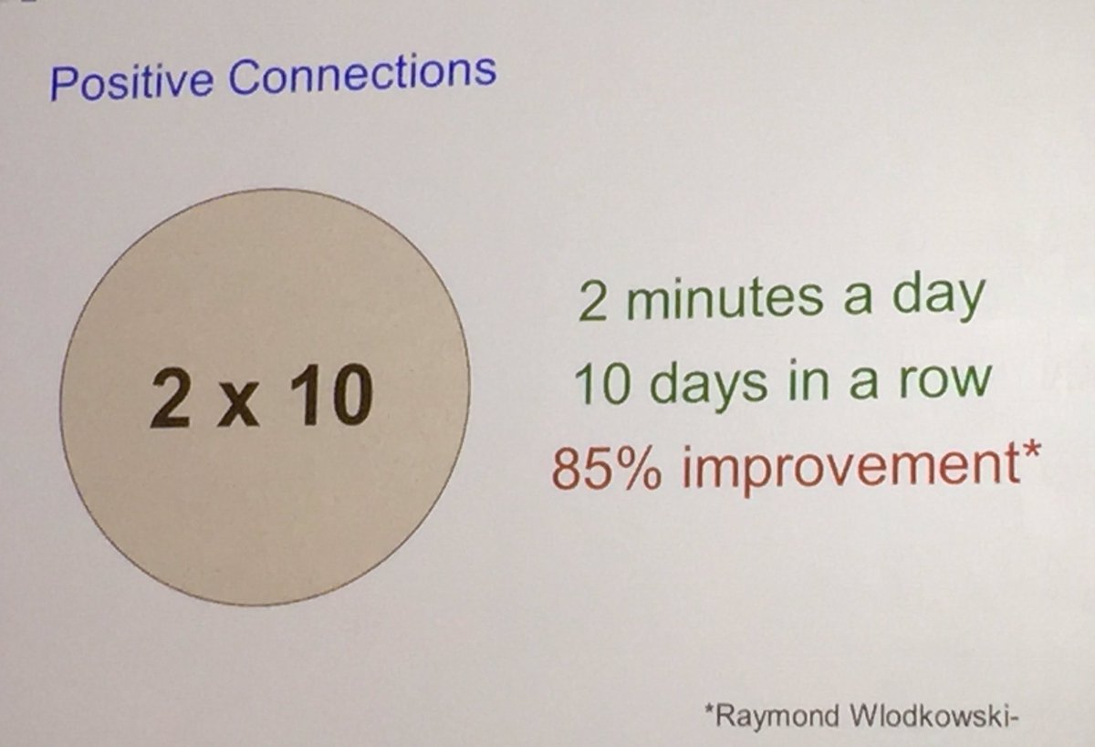 aileenpeterson's tweet image. Kids need a positive, personal connection with their teacher, above all. Key to classroom management. #ricksmith #NCTCA2017