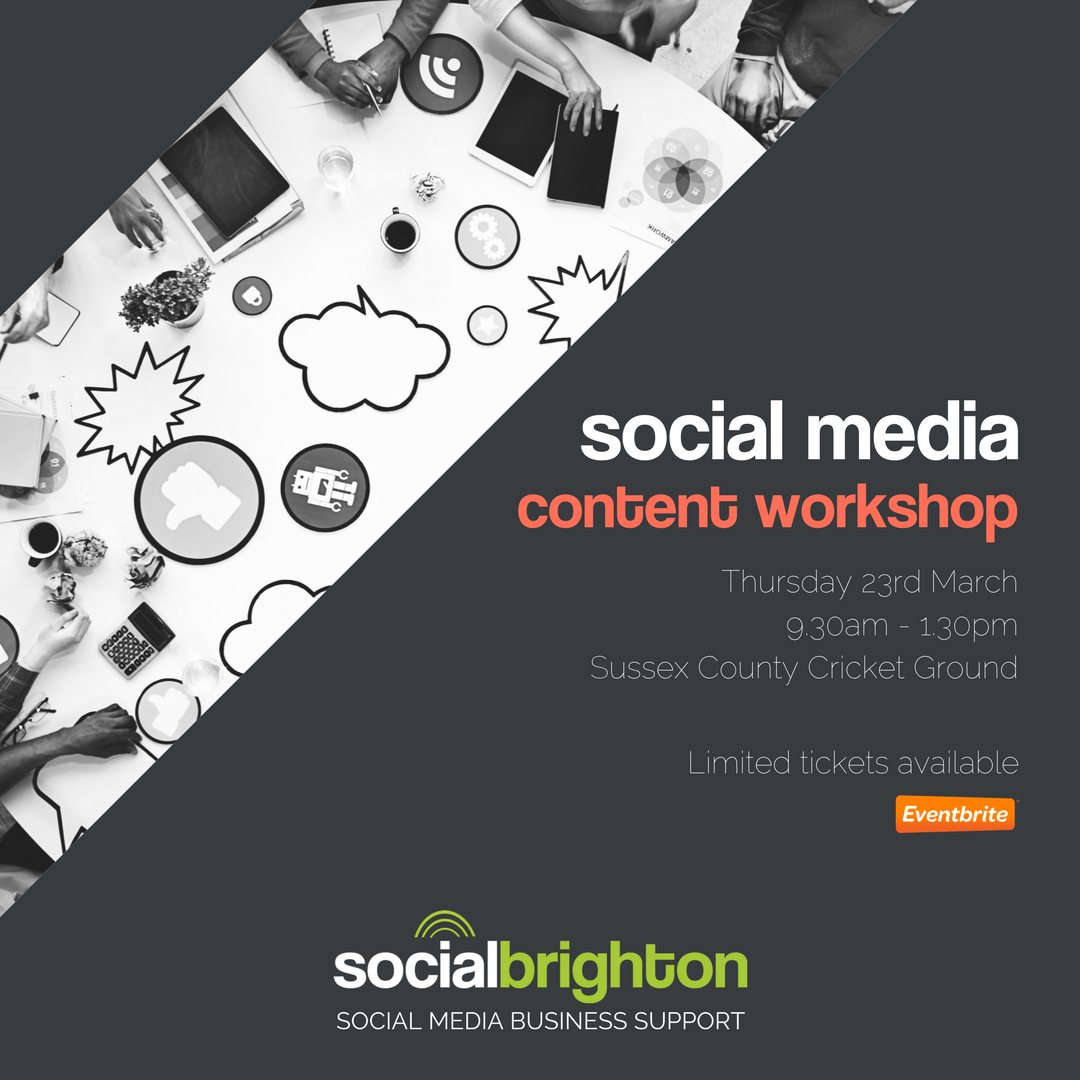 social_for_good's tweet photo. This workshop will give you a fresh approach to #socialmedia content for your business. You’ll leave full of ideas! https://t.co/LsBsLVxrDY https://t.co/B7tRBWcGOy