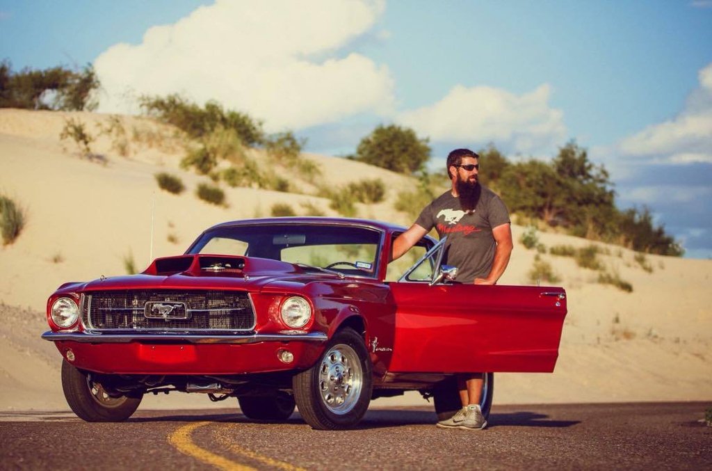 CoolRidesOnline's tweet photo. Jason Terry's '67 Mustang...whoa! What do you think of it? https://t.co/zV8vgvMIKB #coolride #mustang #musclecar #coolcar #redcar #ford https://t.co/Ecjsizq5l7