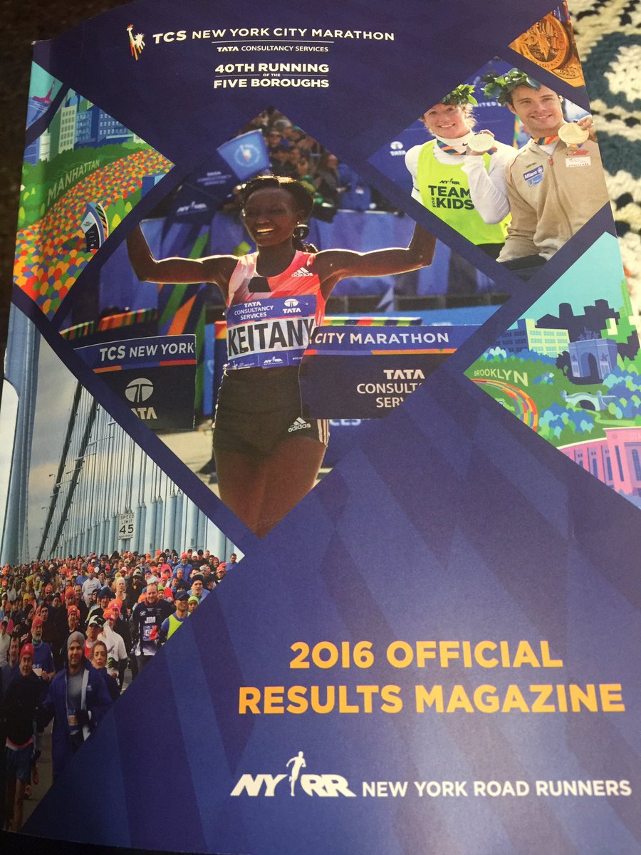 emilieras's tweet photo. Acabo de recibir la revista @nycmarathon ... menuda sorpresa!! muchos y buenísimos recuerdos... Que forma de disfrutar #Emoción #GOEmilio https://t.co/SosMCs2Jj9