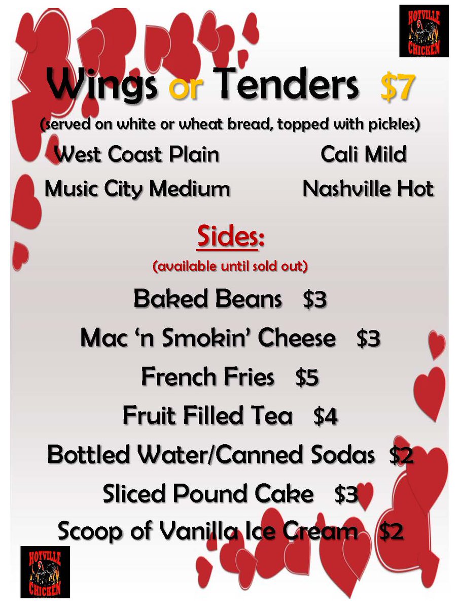 Heat Seeker's Paradise <a href="/HOTVILLECHICKEN/">Hotville Chicken (DulanVILLE Food Truck)</a> -Saturday, Feb. 11 12:00pm - 9:00pm   Address: 643N Spring Street in Chinatown