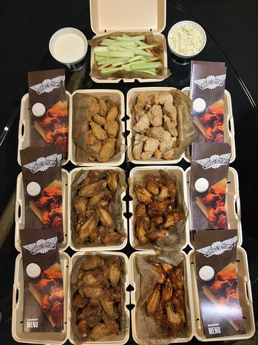 Power1051's tweet photo. S/O @wingstop for pulling up to the station with the ๐ฅFIRE๐ฅ wing spread ๐
#wingstop
#thewingexperts
#wingstopunion
#getatit https://t.co/HGZKvsaRCP