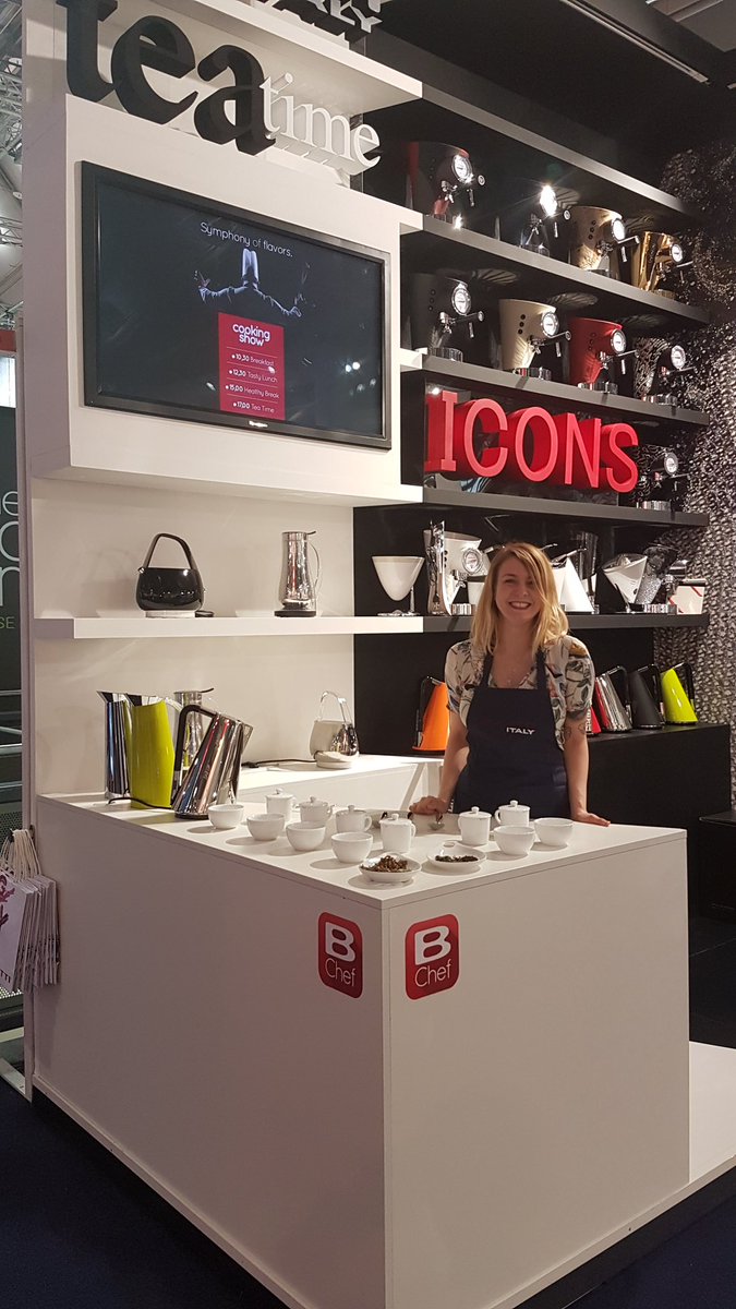 londonteaschool's tweet photo. Fantastic day presenting in frankfurt with casa Bugatti and @bcchef58. Testing the best kettle in the world. https://t.co/Luh4fSKSMq