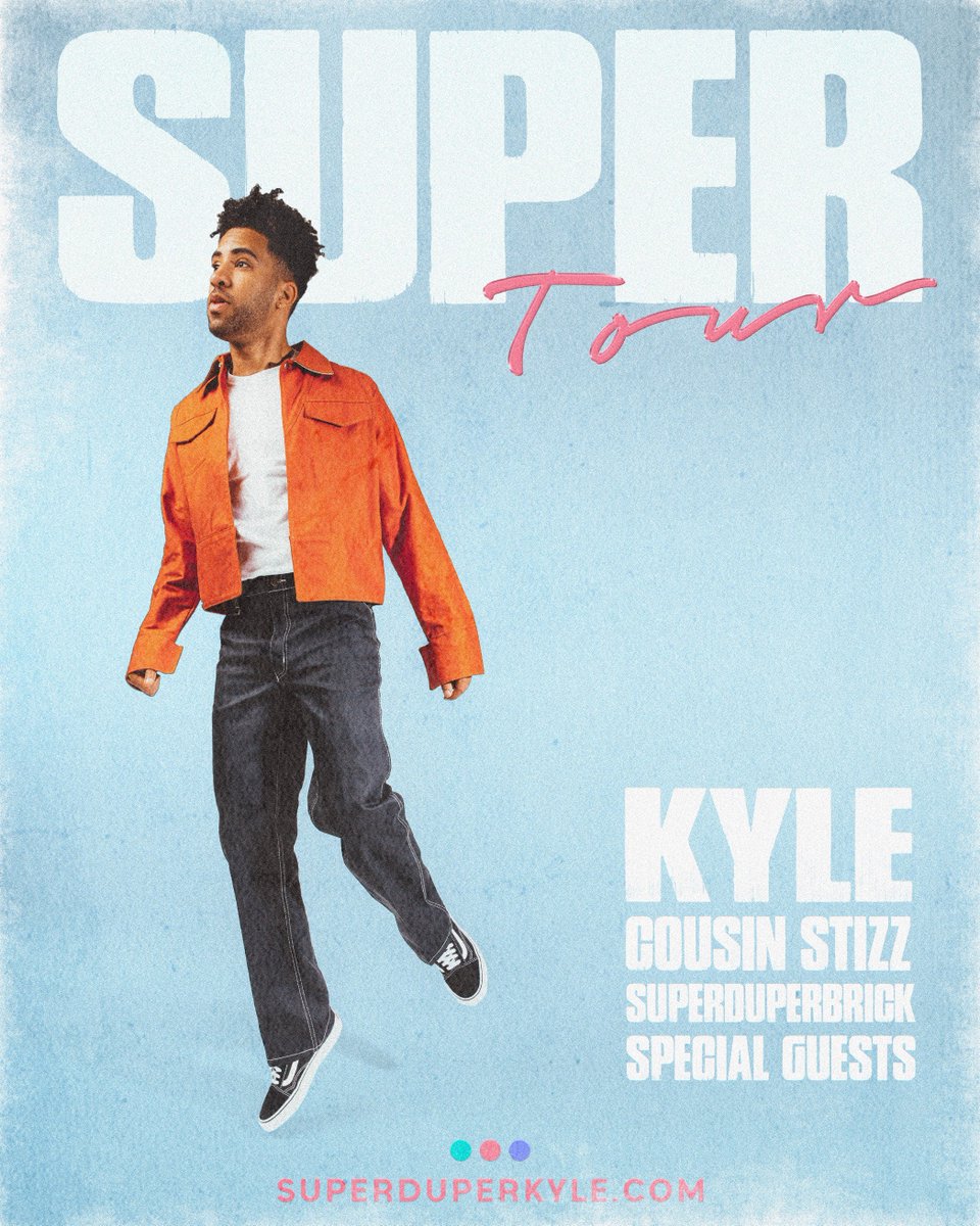 SuperDuperKyle's tweet image. #SUPERTour tickets and VIP meet &amp;amp; greet upgrades are now available at superduperkyle.com! Lets sell these out today!  LOVE YA'LL 😢
💕