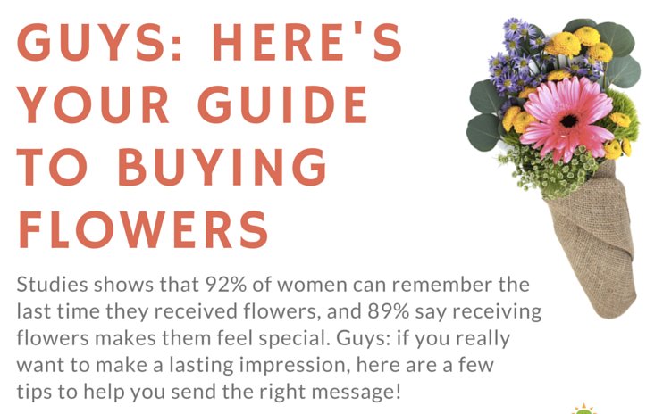 Guys: Here's your guide to buying Valentine's Day #flowers! 😎💐  buff.ly/2l3ZmEy #infographic #omaha