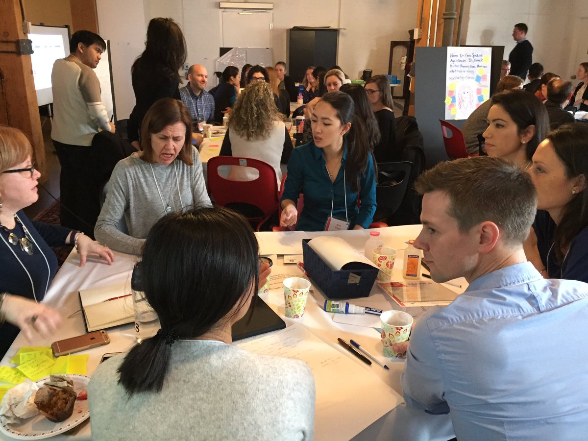 geneworldwide's tweet photo. In the home stretch and teams will soon be getting ready to present their ideas. @TheHSF #womenshearthealth @CIHR_IRSC @hackinghealthca https://t.co/sS4ovFKUzZ
