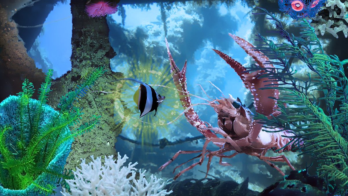 codeman_games's tweet photo. Lobster #gamedev #indiedev #indiegame #gameart #deepwaters #codemangames #unity #screenshotsaturday #screenshots #lobster #fish #underwater https://t.co/G80m1xG2IV