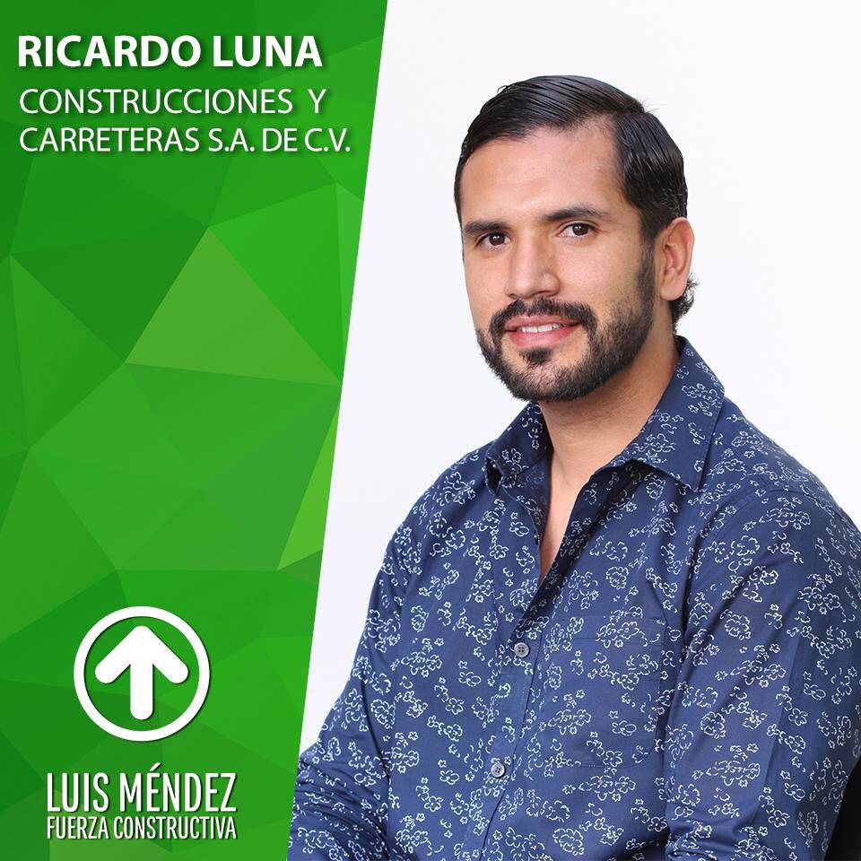 #FuerzaConstructiva está integrado por empresarios con gran visión de crecimiento y desarrollo para nuestra cámara. ¡Vota por #LuisMéndez!