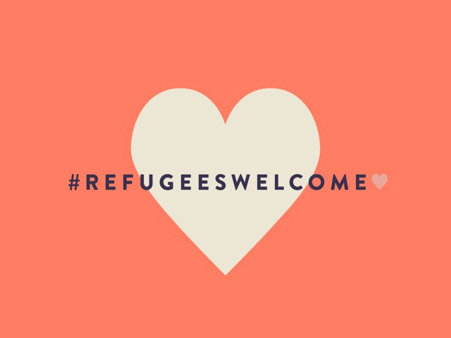 UNICEF's tweet photo. #RefugeesWelcome❤️ - this #ValentinesDay show that love beats fear by hosting a dinner with refugees. Here's how: https://t.co/Rre3o1mRHk https://t.co/czZ0tjie3H