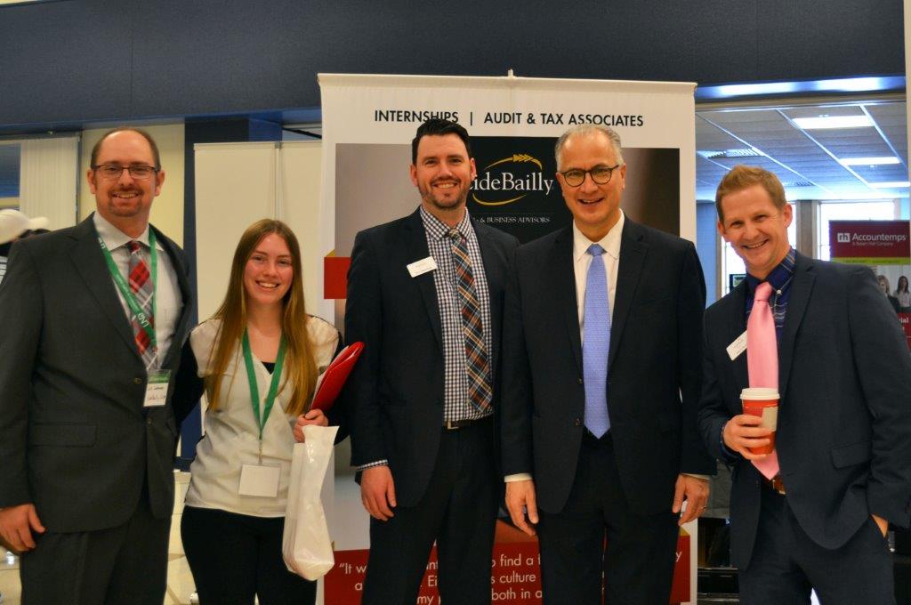 Eide_Bailly's tweet photo. Our staff had a great time connecting with students at the @UNDcareer fair yesterday, as well as @MarkKennedyUND! https://t.co/Jq5IiDByHy