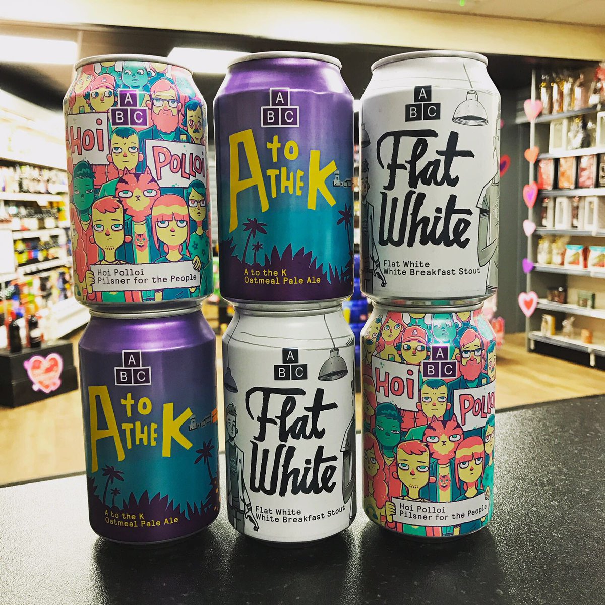 premierhop's tweet photo. Popular beers so far this weekend. Only a handful left @AlphabetBrewCo #flatwhite #atothek #hoipolloi https://t.co/92DL6Cni5L