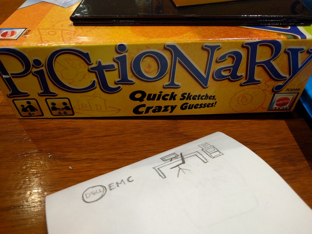 Josephcorreia's tweet image. Guess the pic that my daughter did this evening #gamenight #eos2gether @CareersAtDell