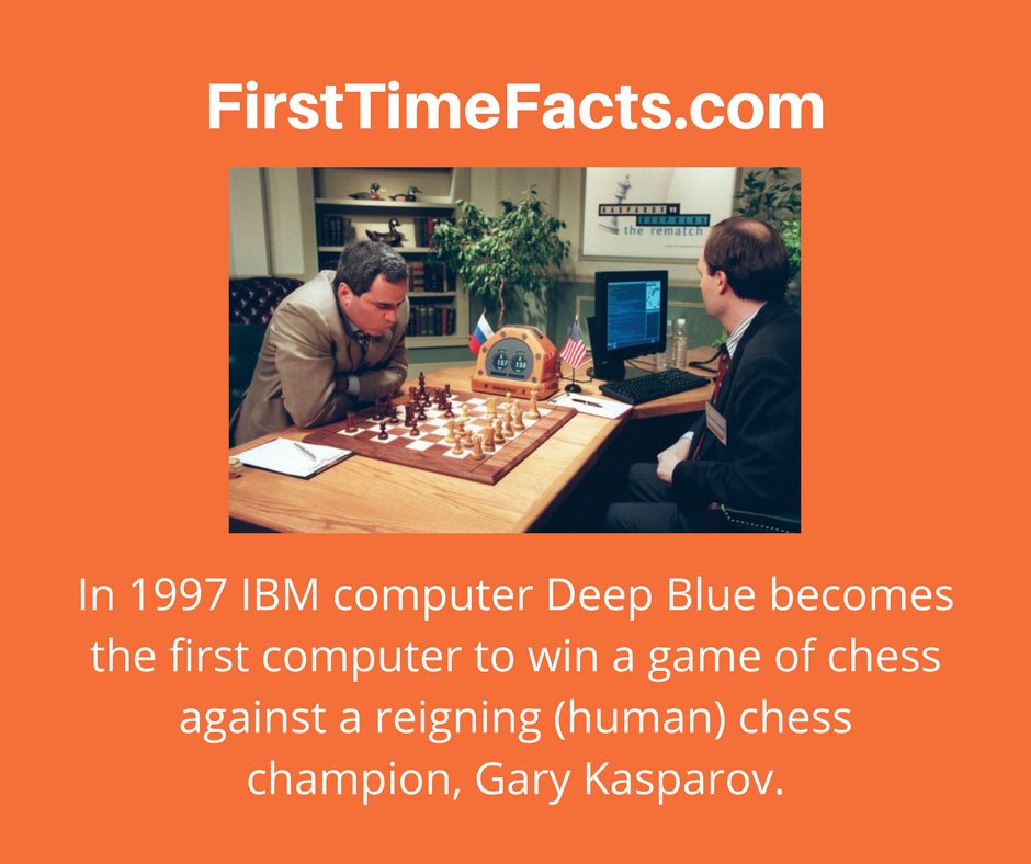 Garry Kasparov vs Deep Blue (Computer), 1996 #chess 