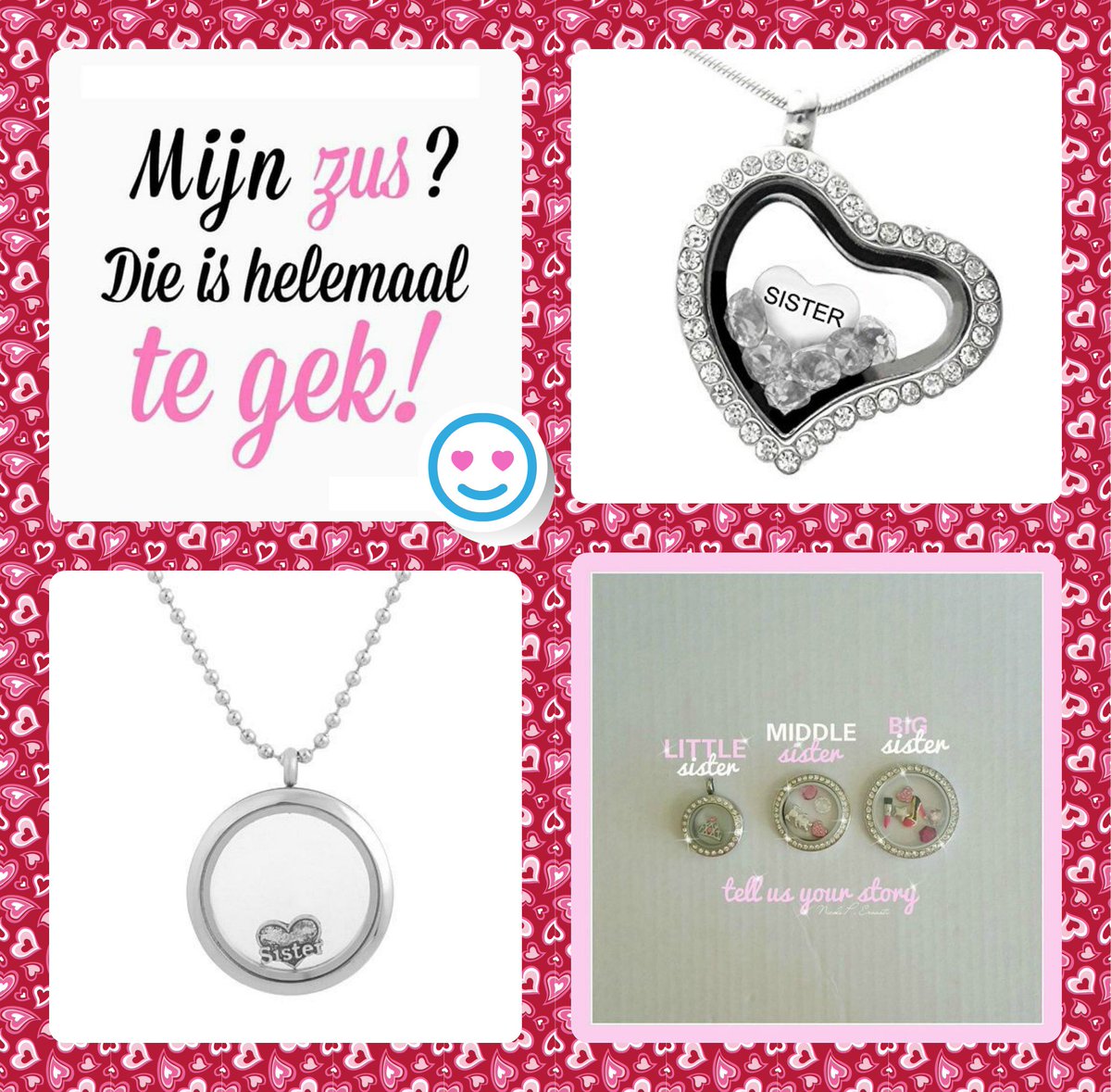 ChainofEventsNL's tweet photo. Zet je zus(je) in het zonnetje voor #valentijnsdag! Met persoonlijke #floatingcharms laat je haar weten hoeveel zij voor jouw betekent! <3 https://t.co/I1y3Gp1ua4