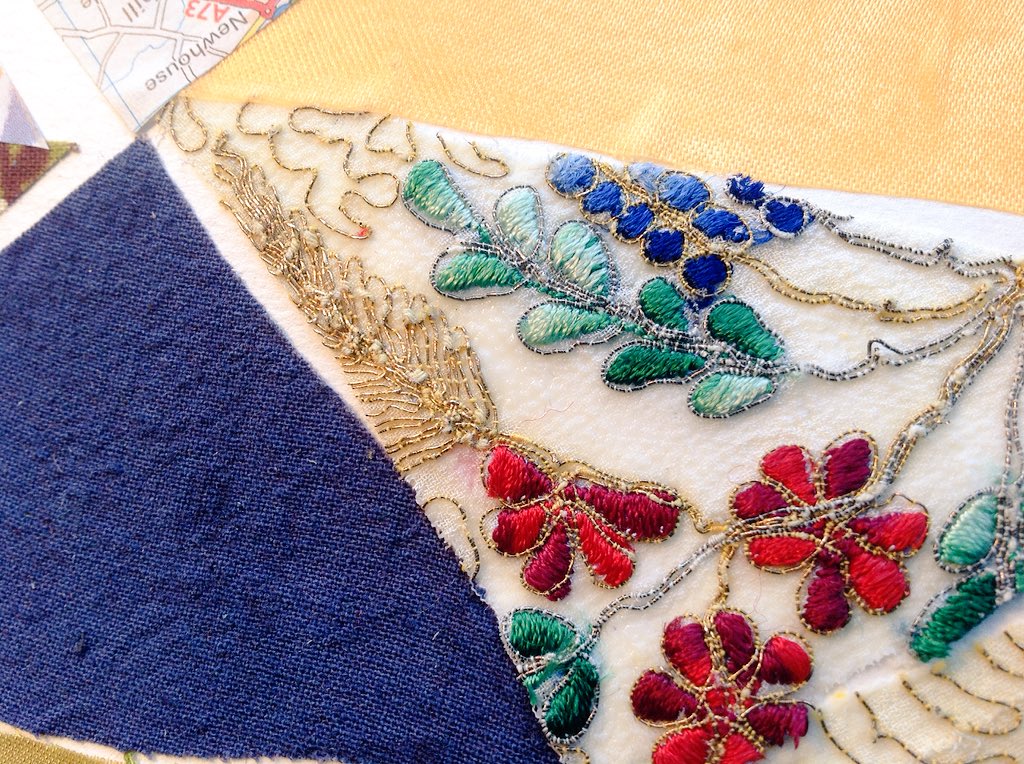 LeverArts's tweet image. Cold outside but warm in the #studio #patchworking #new #ideas together. #Birmingham #Arts