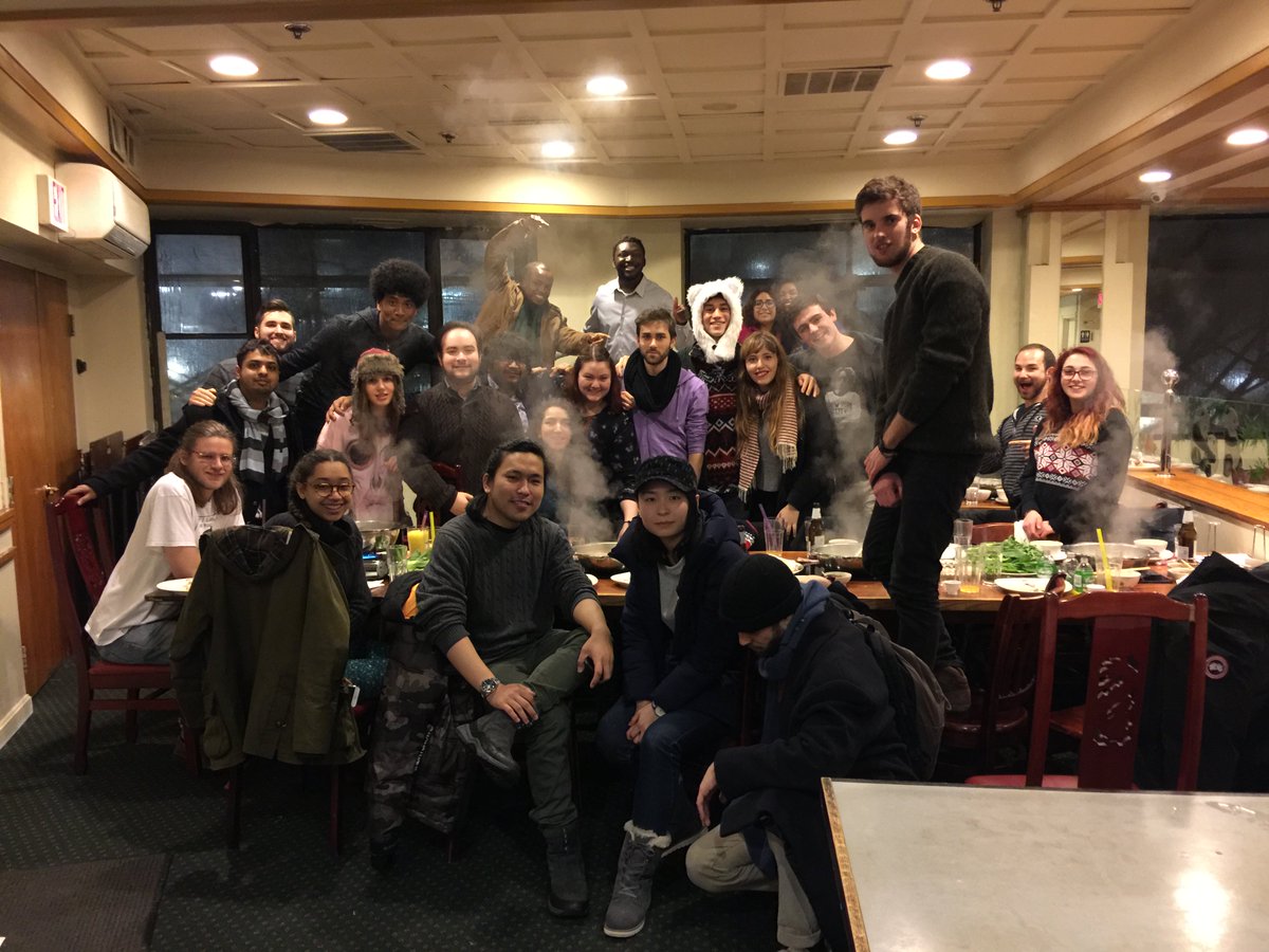 ChrisContiMusic's tweet photo. #SnowDayFun at #hotpotbuffet with @JCollierMusic and Fans! What a great way to miss school! https://t.co/zFCMq9zTbG