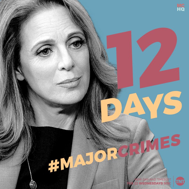 MajorCrimesHQ's tweet photo. In 12 days, more cases are to be prosecuted by DDA Hobbs! #MajorCrimes #WatchLiveFor5 https://t.co/n1TQ8E2J84