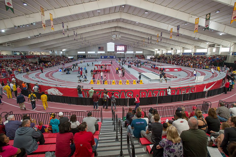 RazorbackTFXC's tweet photo. Big Performances at the #TysonInvite got us trending! Not here today? Don't worry there's always tomorrow! #FastestIndoorTrackIntheWorld https://t.co/0Z7qMZjh8P