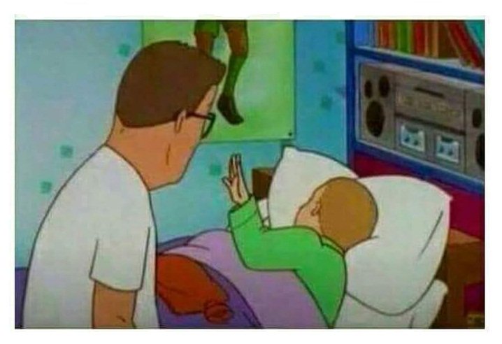 -Hijo tenés visita
-Deciles que no estoy
-Per..
-