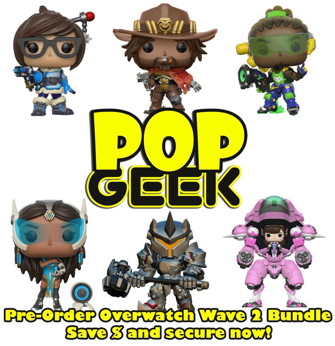 PopGeekCo's tweet photo. NEW PRE-ORDER! Wave 2 of Funko POP! Games OVERWATCH line. 

https://t.co/QGY7Y9NVQt

#PopGeek #funkopop #overwatch https://t.co/6x3pJcXZdx