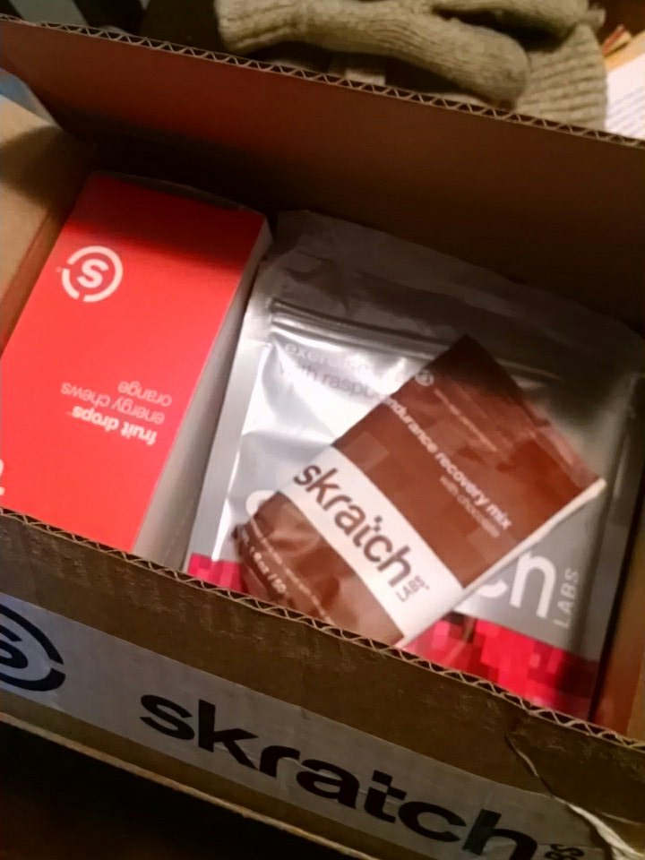 drewchristopher's tweet photo. Yum @SkratchLabs!!! Great way to come home from my longest ride outside all year (28 miles) #RecoveryMix #UsedToBeFast https://t.co/lmBDN0bdww