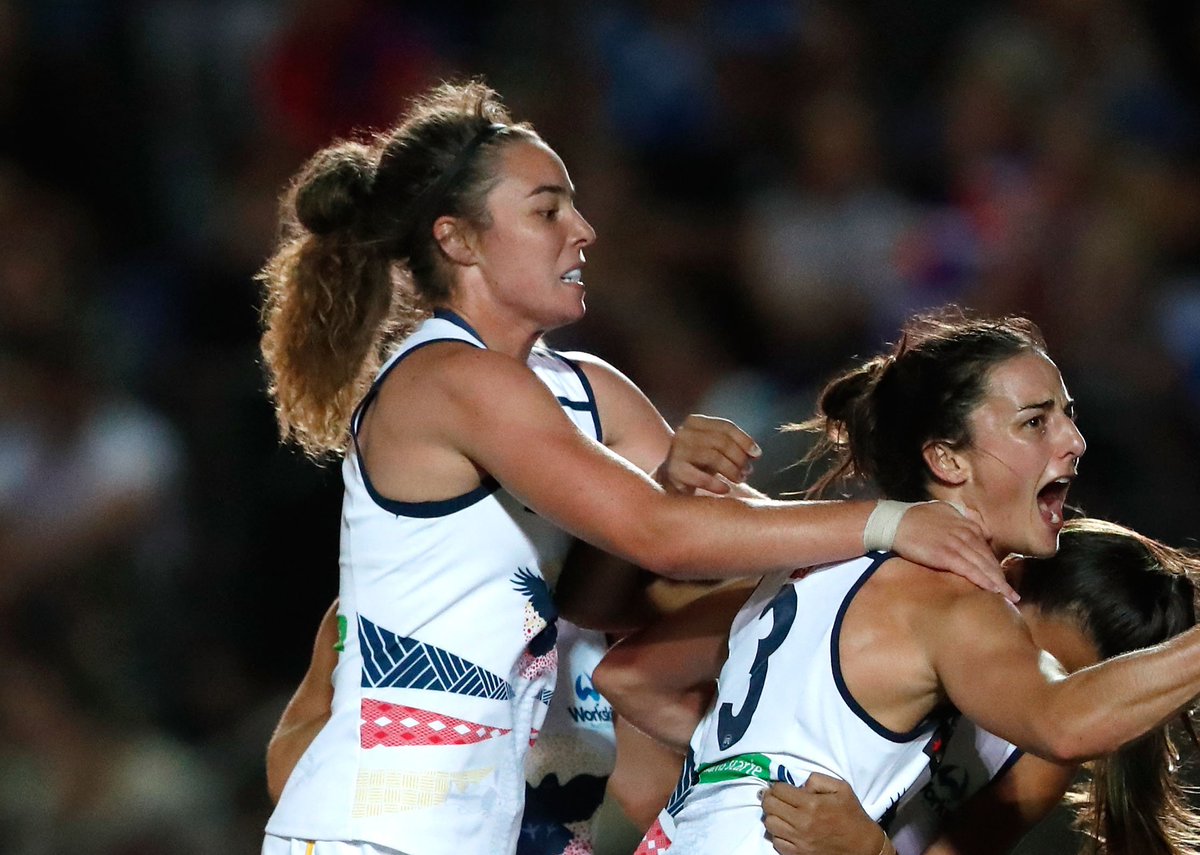 Adelaide_FC's tweet photo. From despair to delight https://t.co/V8jcMGL4QH It's been an incredible week for code-swapping Crow @jen_mccormick โฝ๏ธย ๐ #weflyasone https://t.co/O9qpoZDMWe