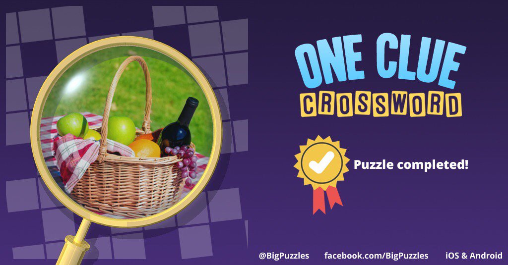 LarryRuiz19's tweet photo. I completed a puzzle in One Clue Crossword. Play now for free!
https://t.co/Xu3oVv3XGu #OneClueCrossword https://t.co/I3vkzBKXVT
