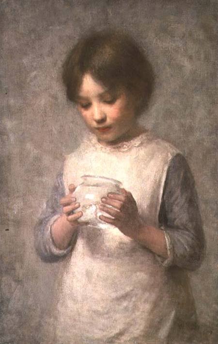 WorldWideKitsch's tweet photo. #KITSCH OF THE DAY:

Girl with a Silver Fish by William Robert Symonds https://t.co/NTa8aS2mxD