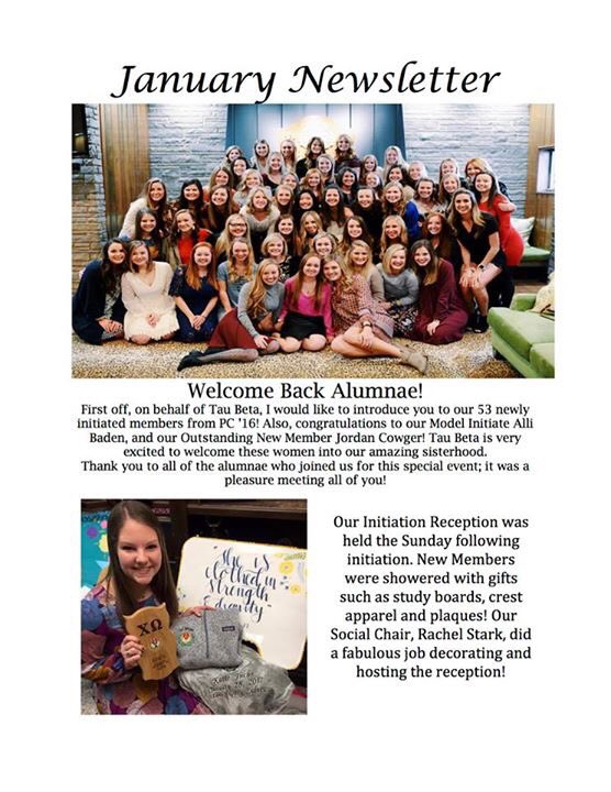 TauBetaChiOmega's tweet photo. January News from the Actives! https://t.co/2r8PT2y6zB