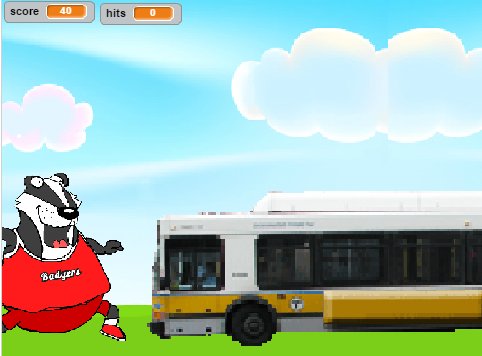 brock_library's tweet photo. Via @BrockMakerSpace Think you can make our #RunBadgerRun game better? Visit https://t.co/v5oViEL9xJ to remix it! #brocklibmakes @scratch https://t.co/WiJgsh0GsX
