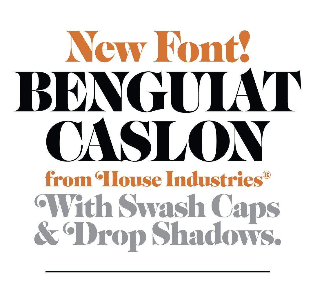 benguiat caslon font benguiat caslon font